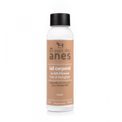 Lait corporel au lait d’ânesse frais et biologique Monoï 250 ml