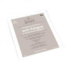Masque en tissu au lait d'ânesse biologique Anti-fatigue 20 ml