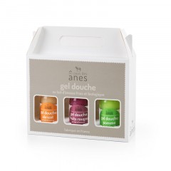 Coffret cadeau Gel Douche Limonade au lait d'ânesse frais et biologique