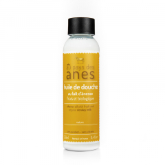 Huile de douche au lait d'ânesse frais et biologique 250 ml