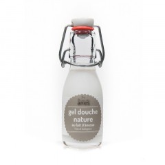 Gel douche limonade au lait d'ânesse frais et biologique Nature 100 ml