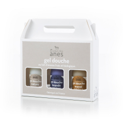 Coffret gels douche limonade Nature - Lavande - Monoï