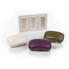 Coffret savons concave Argan - Nature - Patchouli