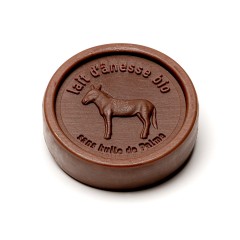 Savon rond au lait d'ânesse biologique Argan 100g Au Pays des Ânes