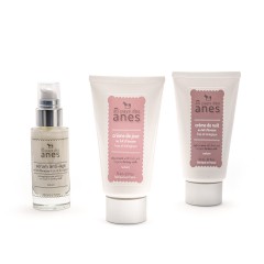Pack routine visage : crème de jour et crème de nuit tube, sérum anti-âge