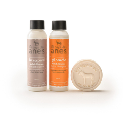 Pack Nature Gel douche, Lait corporel et Savon rond