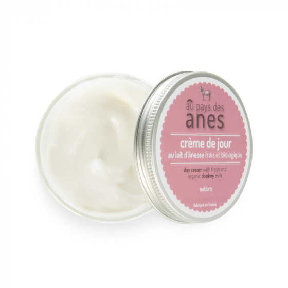 Crème de jour 100 ml au lait d'ânesse frais et biologique
