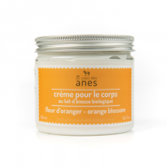 Crème corps au lait d'ânesse biologique Fleur d'Oranger 200 ml