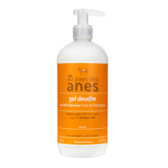 Gel douche au lait d'ânesse frais et biologique 500 ml