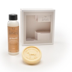 Coffret plaisir gel douche Monoï - savon rond Monoï
