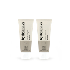 Pack cosmétiques bio crème jour/crème nuit Hydr'aness