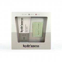 Coffret duo shampooing et savon aloe vera au lait d'ânesse bio Hydr'aness