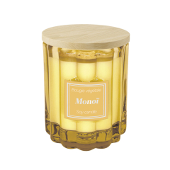 Bougie parfumée à la cire de soja 100g Monoï