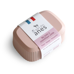 Boite à savon en bouchons recyclés rose Au Pays des Ânes - Carton de 12