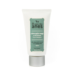 Crème après rasage au lait d'ânesse frais et bio 75 ml - Carton de 15
