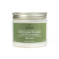 Crème corps au lait d'ânesse bio Aloe Vera 200 ml - Carton de 6