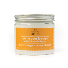Crème corps au lait d'ânesse bio Fleur d'Oranger 200 ml - Carton de 6