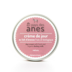 Crème de jour au lait d'ânesse frais et bio 100 ml - Carton de 15