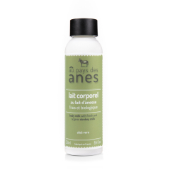 Lait corporel au lait d'ânesse frais et bio Aloe Vera 250 ml - Carton de 10