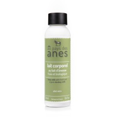 Lait corporel au lait d'ânesse frais et bio Aloe Vera 250 ml - Carton de 10