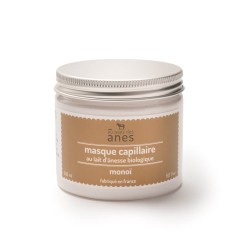 Masque capillaire au lait d'ânesse frais et bio Monoï 200 ml - Carton de 10
