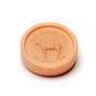 Savon rond sans huile de palme au lait d'ânesse bio Melon 100g - Carton de 24
