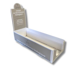Boite livreuse savons concave Au Pays des Ânes - Lot de 10