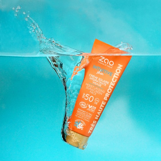 Crème solaire hydratante visage et corps SPF50 50ml ZAO Makeup Crème solaire hydratante visage et corps SPF50 50ml ZAO Makeup