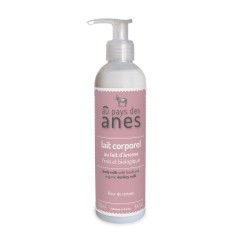 Lait corporel au lait d’ânesse frais et biologique Fleur de cerisier 250 ml