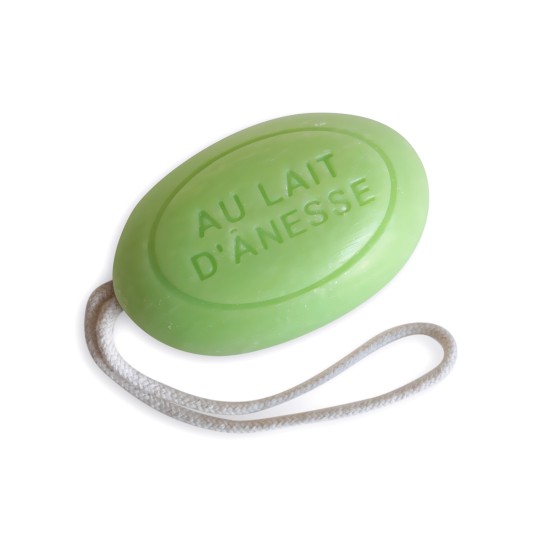 Savon corde Verveine 200 g au lait d’ânesse Savon corde Verveine 200 g au lait d’ânesse