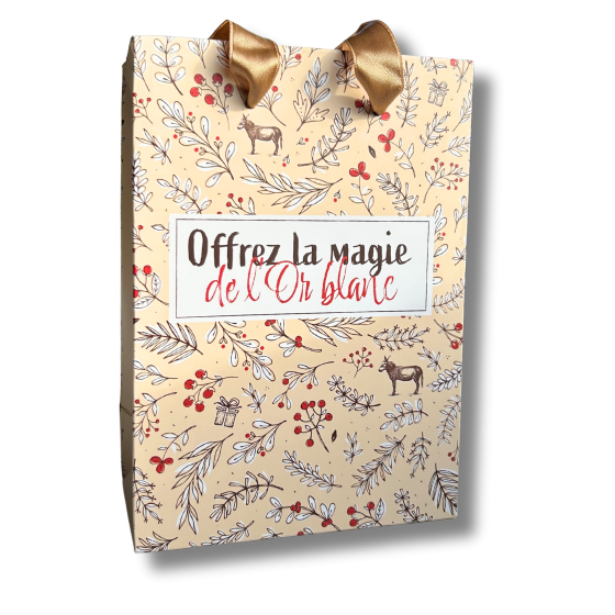 Sac boîte cadeau Au Pays des Ânes